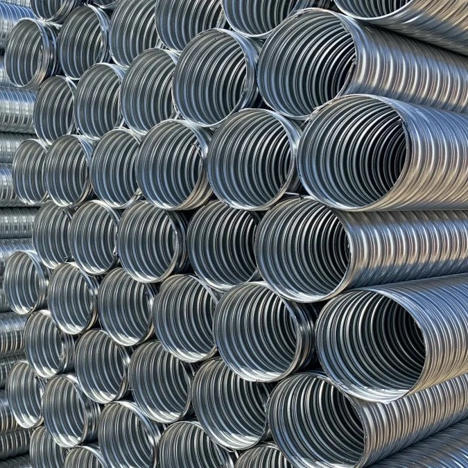 Vainas metálicas corrugadas