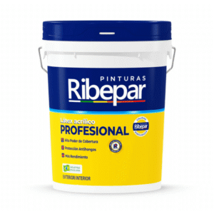 Pintura Ribepar Profesional-Blanco Nieve 18Lts