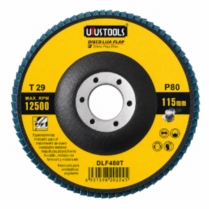 Disco Lija Flap P/Pulir 4 1/2" Uyustools
