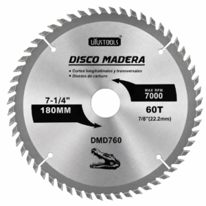 Disco De Sierra P/Madera Nº7 1/4 De 60 Uyustools