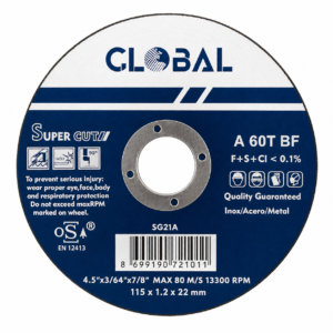 Disco De Corte Metal 4 1/2" Global