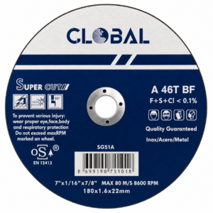 Disco De Corte Metal 9" De 1.9mm Global
