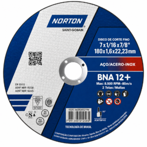 Disco De Corte 7x1/16x7/8" 1.6mm Norton