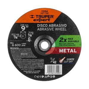 Disco De Corte 9"X7/8 (3mm) Truper
